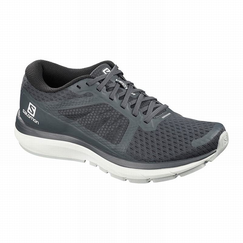 Salomon Singapore Womens Running Shoes - VECTUR Grey/White | 79865-SIJD